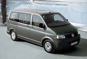 Volkswagen shuttle minivan